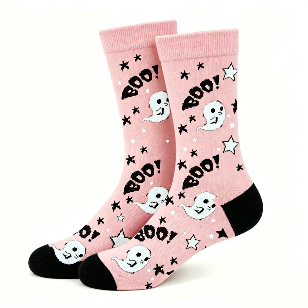 Cute Halloween Cartoon Crew Socks MK2COK6W8FSO583