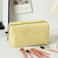 Color Block Cosmetic Bag - DippedShop Wholesale - #3683