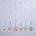 Colorful Crystal Ball Chain Floral Pendant Suncatchers MK2CZAS6H7HLS70