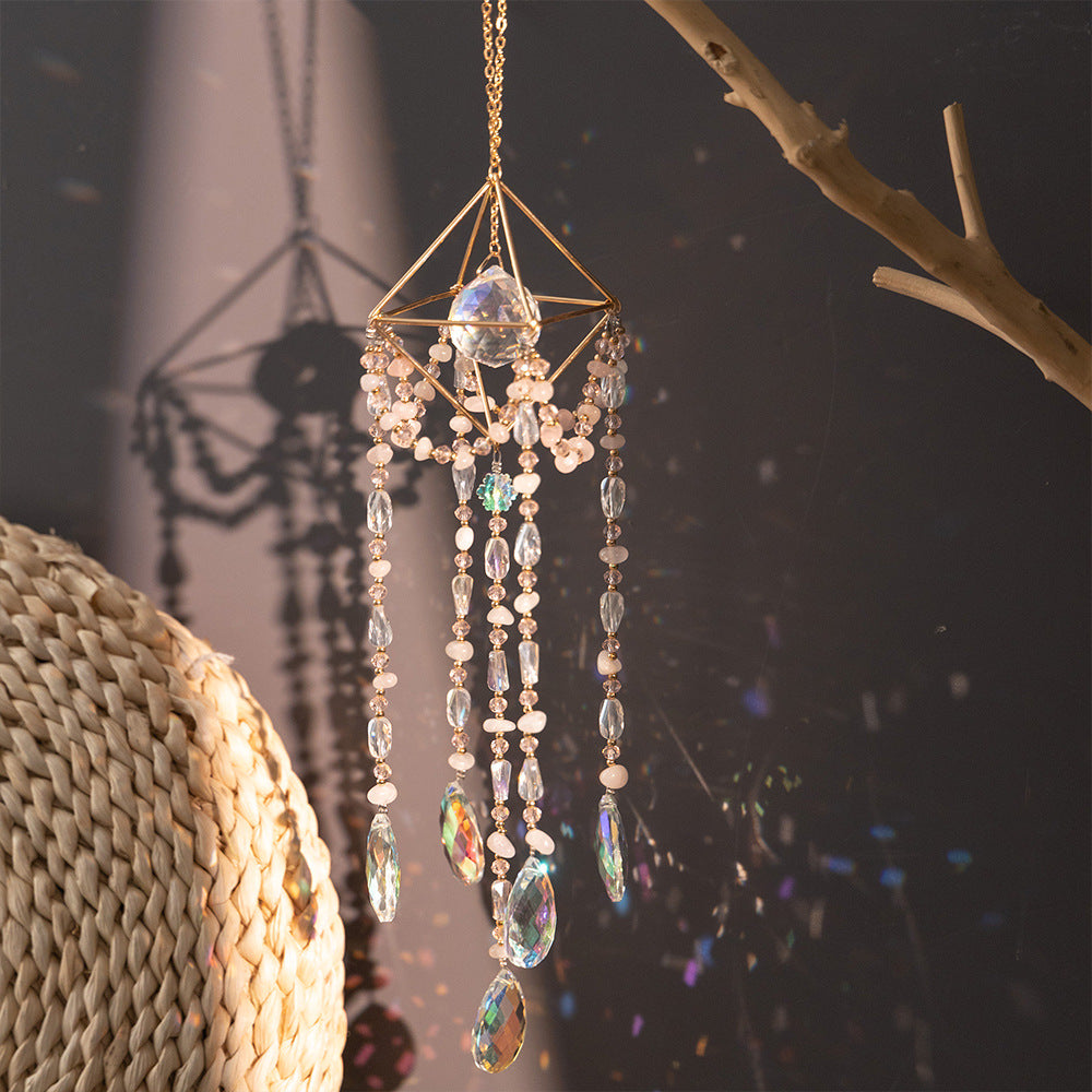 Crystal Beaded Suncatcher - DippedShop Wholesale - #9795
