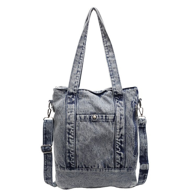 Casual Washed Distressed Crossbody Bag 6W10BBG1398