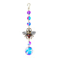 Halloween Jeweled Spider Crystal Suncatcher 6H7HLS140