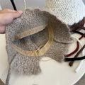 Knit Ear Flap Beanie - DippedShop Wholesale - #8867