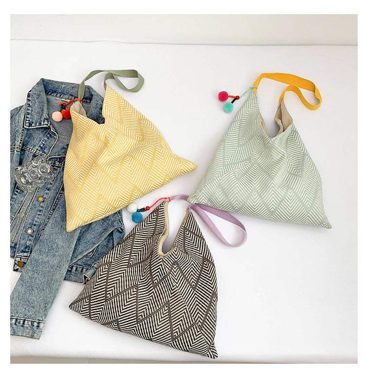 Color Block Shoulder Bag - DippedShop Wholesale - #2755