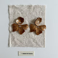 Exaggerated 3D Acetate Floral Stud Earring 6W6JER586
