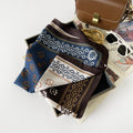 Bohe Style Patchwork Paisley Print  Square Scarf 6W6NSC243