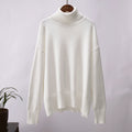 High Collar Loose Sweater - DippedShop Wholesale - #1811