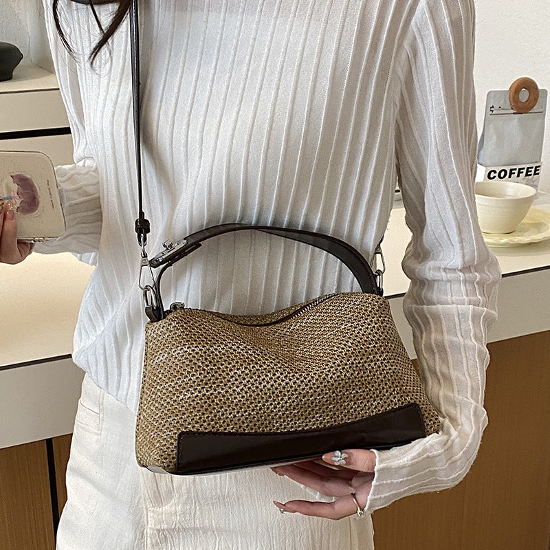 Minimalist Woven Lightweight Shoulder Bag 6W10BBG1857