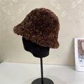 Faux Lamb Wool Bucket Hat - DippedShop Wholesale - #6371