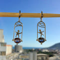 Geometric Cubic Zirconia Earrings - DippedShop Wholesale - #0371