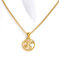 Gold Plated Zodiac Pendant Necklace - DippedShop Wholesale - #2627