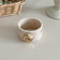 Vinatge Shell Bead Geometric W - DippedShop Wholesale - #9875