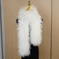 Winter Thick Faux Fur Warm Plush Scarf 6W6NSC81