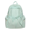 Sweet Solid Color Bowknot Large Capacity Backpack 6S10BBG1449