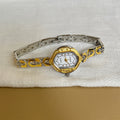 Retro Rhinestone Wrist Watch - DippedShop Wholesale - #4515