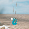 Ocean Pendant Beach Necklace - DippedShop Wholesale - #0163