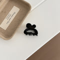 Simple Solid Color Hollow Mini Hair Claw 6W6HCP1286