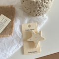 Cute Solid Color Star Duckbill Hair Clip MK2PM6W6HCP07