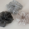 Rhinestone Organza Hair Scrunchie - DippedShop Wholesale - #3331
