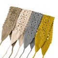Boho Handmade Crochet Floral Solid Color Headband MK2BK6W6HHS21