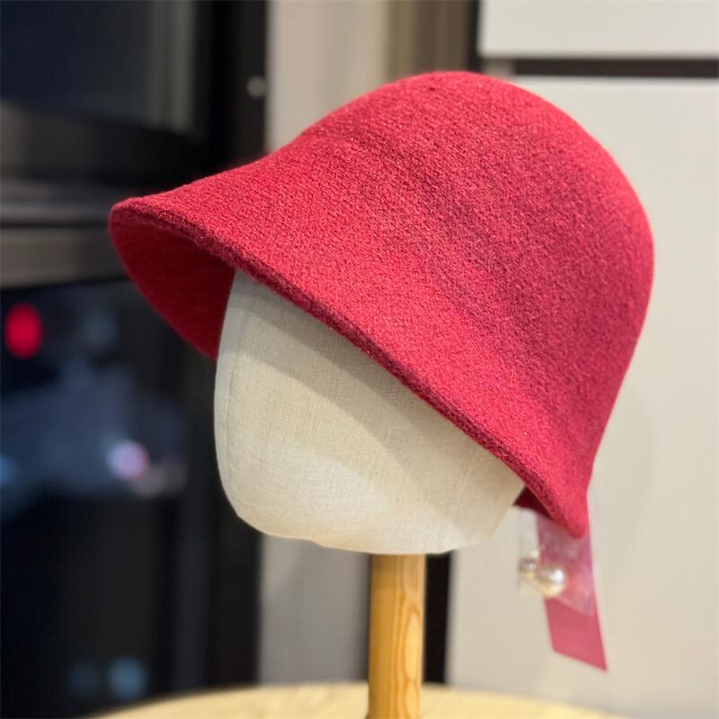 Pearl Trim Bucket Hat - DippedShop Wholesale - #1027