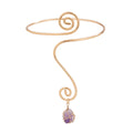 Stylish Gold Plated Wire-Wrapp - DippedShop Wholesale - #6643