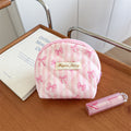 Colorful Polka Dots Quilted Shell Makeup Bag MK2BW6S10BOB123