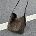 Vintage Leopard Print Large Capacity Shoulder Bag 6W10BBG1954
