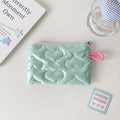 Stylish Bowknot Embossed Portable Makeup Bag MK2BW6S10BOB71