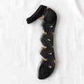 Flower Mesh Transparent Socks - DippedShop Wholesale - #9475