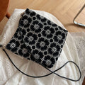 Minimalist Color Block Embroidered Canvas - DippedShop Wholesale - #3891