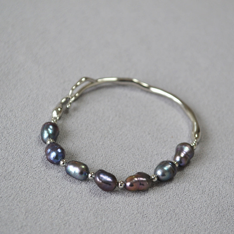 Baroque Pearl Gold Plated Irregular Bracelet DP25E781