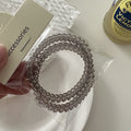 Simple Solid Color Telephone Cord Scrunchies 6W6HSR486