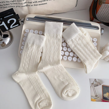 Solid Mesh Breathable Socks - DippedShop Wholesale - #2051