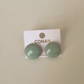 Enamel Square Stud Earrings - DippedShop Wholesale - #6099