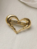 Trendy Hollow Out Heart Metal Hair Claw 8ZA6HCP270L