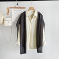 Solid Color Linen Shoulder Wrap Knit Shawl 6W6NSC125