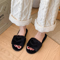 Fuzzy Plush Indoor Slippers - DippedShop Wholesale - #3059