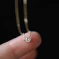 Diamond Pendant Choker Necklace - DippedShop Wholesale - #1715