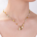Boho Natural Stone Choker - DippedShop Wholesale - #1331