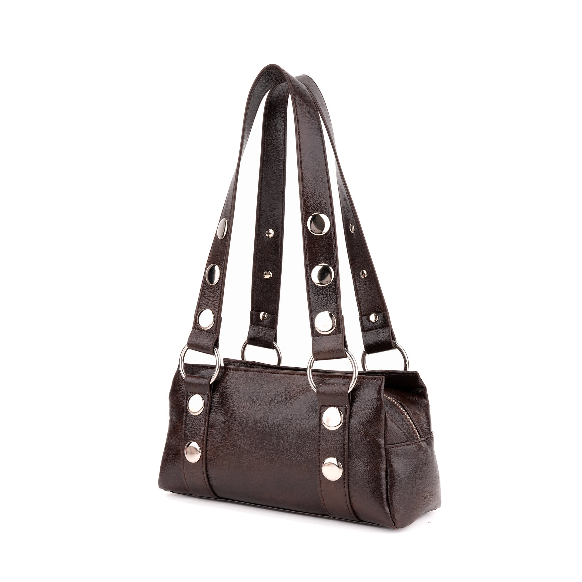 Studded Punk Shoulder Bag - DippedShop Wholesale - #7171