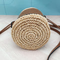 Straw Woven Bucket Bag - DippedShop Wholesale - #3987