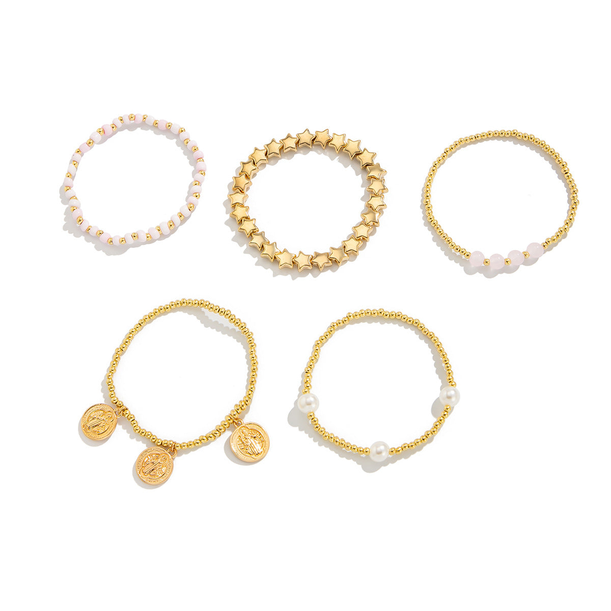 Vintage Boho-Style Gold Plated - DippedShop Wholesale - #7619