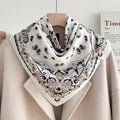 Color Block Silk Scarf - DippedShop Wholesale - #0627