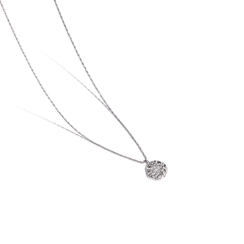 Gold Plated Geometric Pendant Necklace - DippedShop Wholesale - #5667