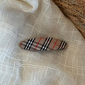 Plaid Snap Hair Clip - DippedShop Wholesale - #6547