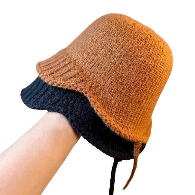 Knit Earflap Bucket Hat - DippedShop Wholesale - #8963