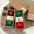 Christmas Cozy Fold Over Ribbed Socks 6W8FSO915