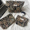Retro Floral Embroidery Portable Makeup Bag MK2BW6W10BOB404