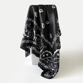 Minimalist Paisley Versatile Square Scarf MK2BW6W6NSI27